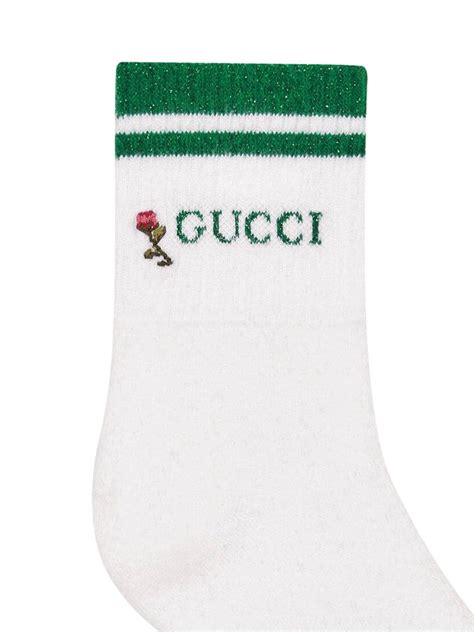 farfetch Gucci socks pink